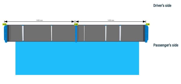 Infra/rakennus hylly Vas2 - kokoluokka L3 iso - Image 2