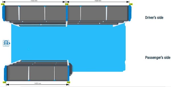 Infra/rakennus hylly Vas4 - kokoluokka L3 iso - Image 2