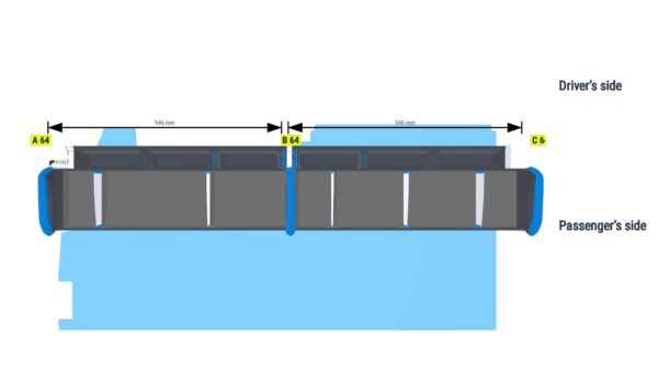 Infra/rakennus keskikoon L2 hylly Vas2 - Image 3