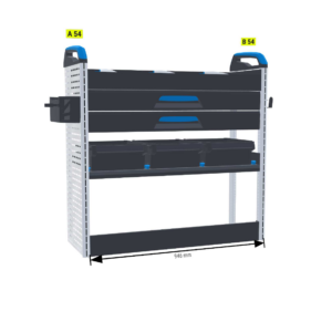 Lukitus/turvallisuus hylly Oik1 - Transit L2