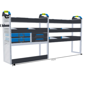 Lukitus/turvallisuus hylly Vas1 - Transit L2