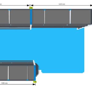 Infra/rakennus hylly Vas2+Oik1 -  Transit L3