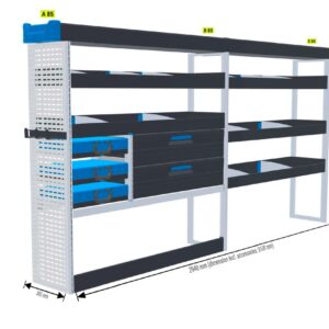 LVI/kylmähuolto hylly Vas1 - Transit L3