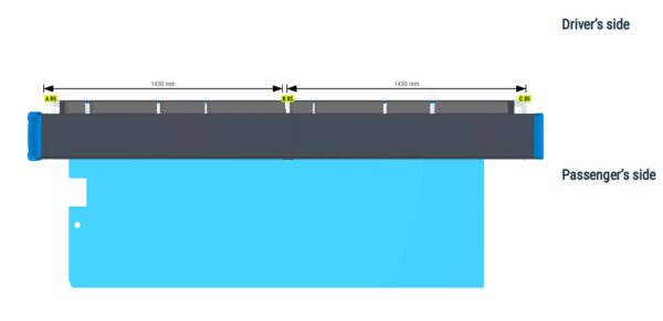 LVI/kylmähuolto hylly Vas1 - Transit L3 - Image 2