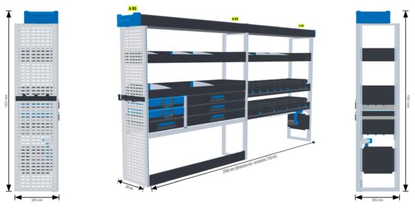 LVI/kylmähuolto hylly Vas2 - Transit L3 - Image 2