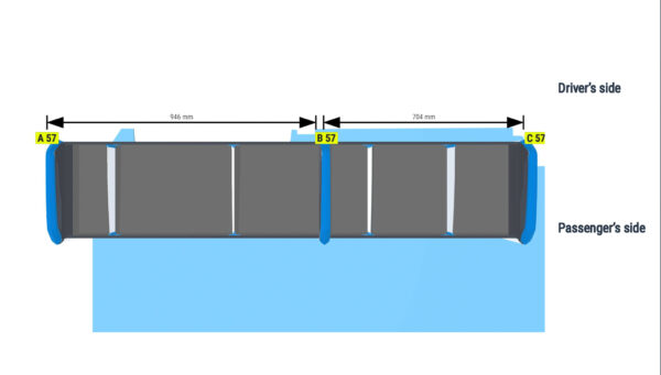 Infra/rakennus hylly Vas1 - kokoluokka A1 - keskikoko - Image 3