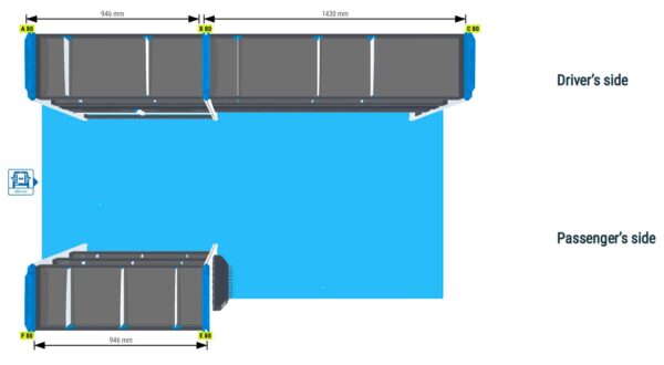 Infra- ja rakennus hylly yhdistetty2 - L2 MASTER, MOVANO, INTERSTAR - Image 3