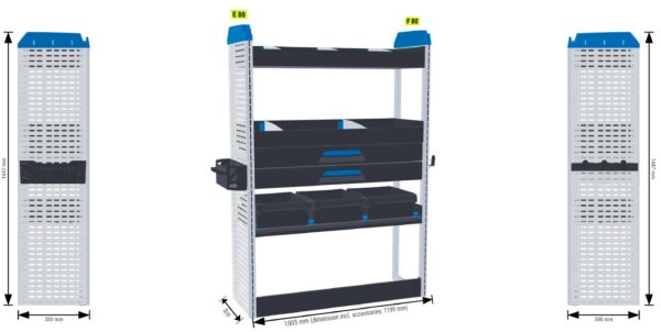 Lukitus- ja turvallisuus hylly yhdistetty1 - L2 MASTER, MOVANO, INTERSTAR - Image 3