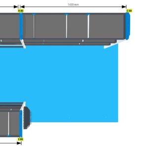 Lukitus- ja turvallisuus hylly yhdistetty1 - L2 MASTER, MOVANO, INTERSTAR