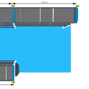 Lukitus- ja turvallisuus hylly yhdistetty2 - L2 MASTER, MOVANO, INTERSTAR