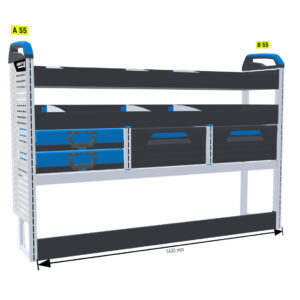 Lukitus/turvallisuus hylly Vas1  - Proace Compact