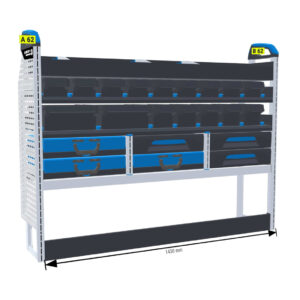 Lukitus/turvallisuus hylly Vas2  - Proace Compact