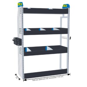 Infra/rakennus hylly Oik1 - kokoluokka iso L3/A2